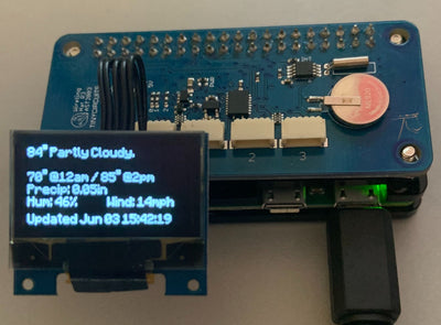 Pi Real Time Weather Forecast